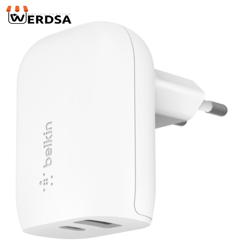 شارژر دیواری بلکین مدل WCB007vfWH BOOST CHARGE