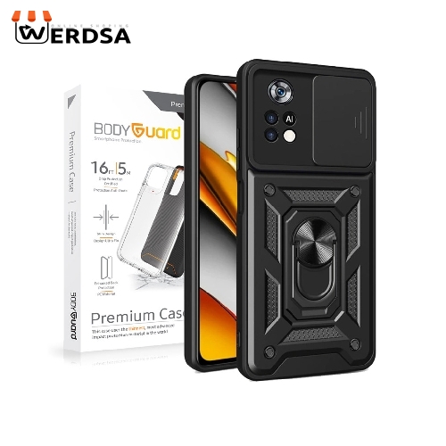 کاور بادیگارد مدل BatMan مناسب برای تمامي گوشی موبایل شیائومی Poco X4 Pro 5G