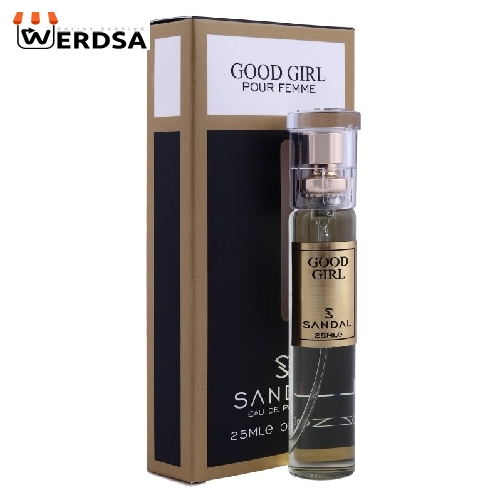 عطر جیبی صندل مدل گود گرل حجم 25 میلی لیتر