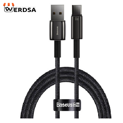 کابل تبدیل USB به USB-C باسئوس مدل CATWJ-B01 طول 1 متر