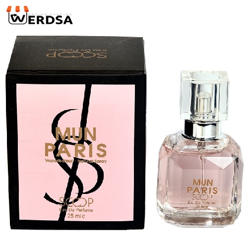 عطر جیبی زنانه اسکوپ مدل MUN PARIS حجم 25 میلی لیتر