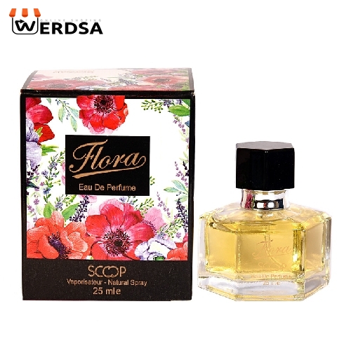 عطر جیبی زنانه اسکوپ مدل FLORA حجم 25 میلی لیتر