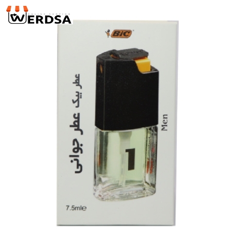 عطر جیبی مردانه بیک شماره 1 حجم 7.5 میلی لیتر بسته 2 عددی