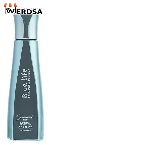 عطر جیبی زنانه ژک ساف مدل بلو لایف حجم 20 میلی لیتر