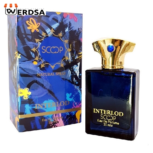 عطر جیبی مردانه اسکوپ مدل Interlod حجم 30 میلی لیتر