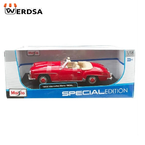 ماکت ماشین مایستو مدل Mercedes Benz 1955 190SL Special Edition 1:18