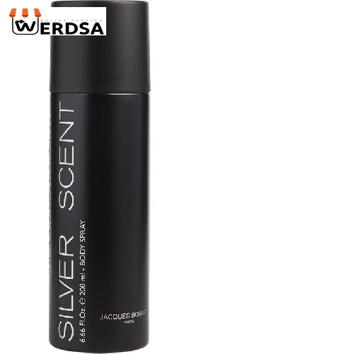 اسپری بدن مردانه ژاک بوگارت مدل Silver Scent حجم 200 میلی لیتر