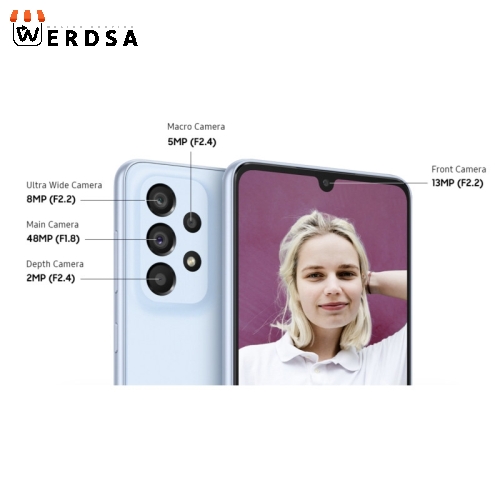 گوشی موبایل سامسونگ مدل Galaxy A33 5G دو سیم کارت ظرفیت 128 گیگابایت و رم 6 گیگابایت