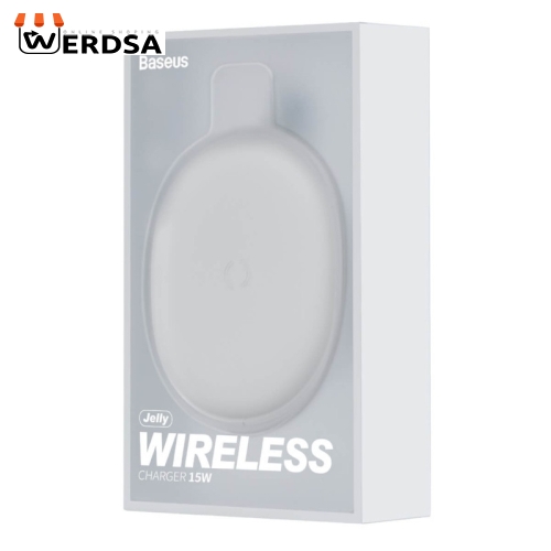 شارژر بی سیم باسئوس مدل Jelly Wireless Charger 15W