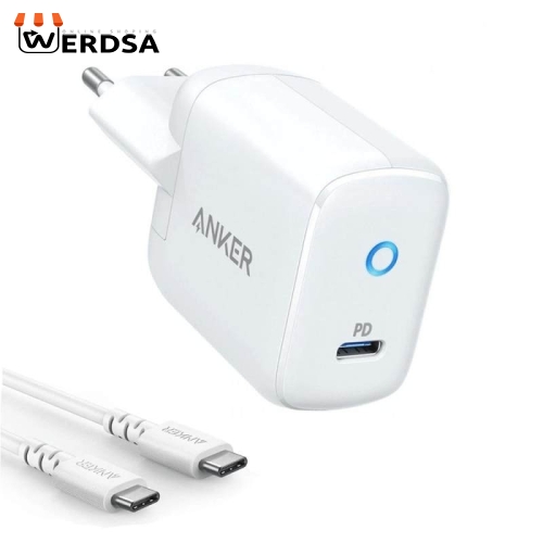شارژر دیواری انکر مدل B2019 به همراه کابل USB-C