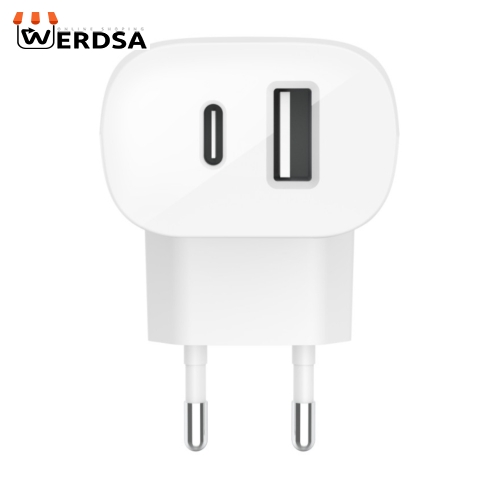 شارژر دیواری بلکین مدل WCB007vfWH BOOST CHARGE