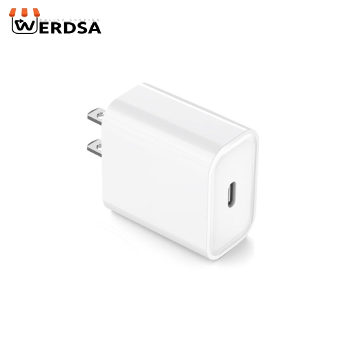 شارژر دیواری موفی مدل PD 20W به همراه کابل تبدیل لایتنینگ
