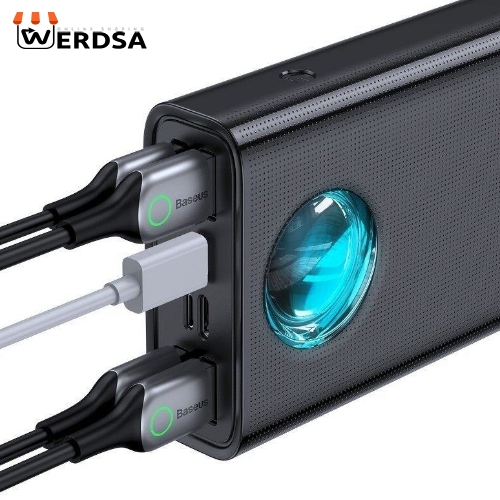 شارژر همراه باسئوس مدل Amblight ظرفیت 30000 میلی آمپر ساعت