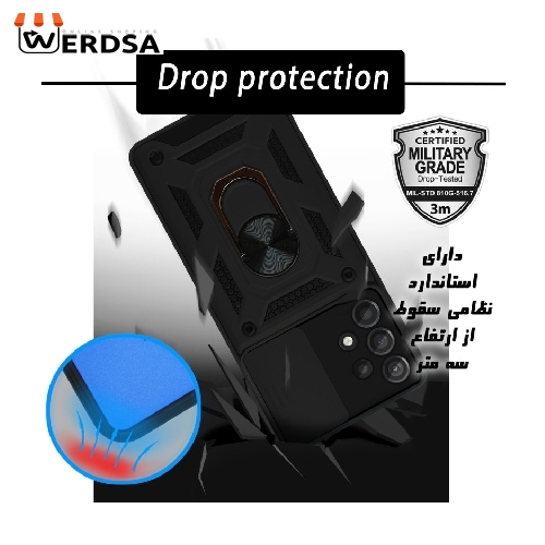 کاور کینگ پاور مدل KD21 مناسب برای تمامي گوشی موبایل سامسونگ Galaxy A52 4G / A52 5G / A52S