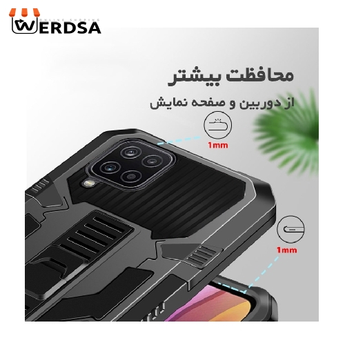 کاور ونزو مدل Dexter مناسب برای تمامي گوشی موبایل سامسونگ Galaxy A12