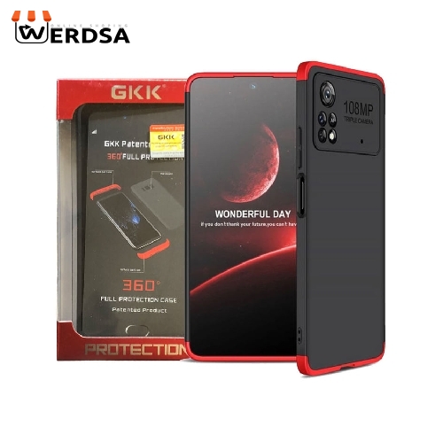 کاور 360 درجه جی کی کی مدل GK-POCO-X4-PRO مناسب برای تمامي گوشی موبایل شیائومی Poco X4 Pro