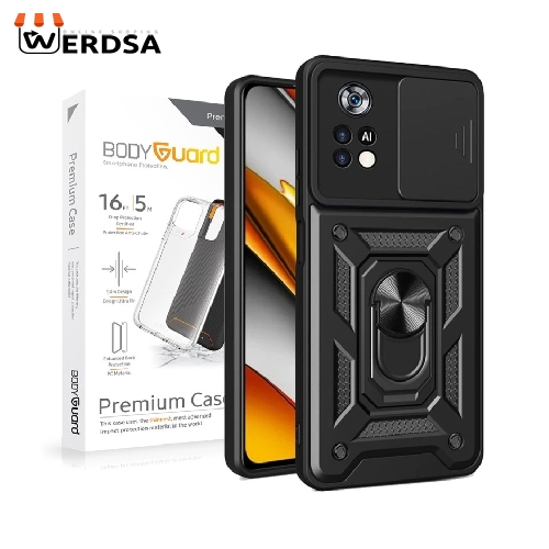 کاور بادیگارد مدل BatMan مناسب برای تمامي گوشی موبایل شیائومی Poco X4 Pro 5G