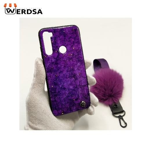 کاور مدل پام پام کد 01 مناسب برای تمامي گوشی موبایل شیائومی Redmi Note 8 به همراه بند و پایه نگهدارنده