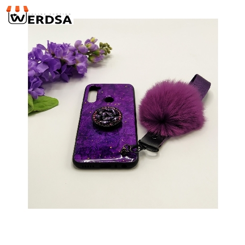 کاور مدل پام پام کد 01 مناسب برای تمامي گوشی موبایل شیائومی Redmi Note 8 به همراه بند و پایه نگهدارنده