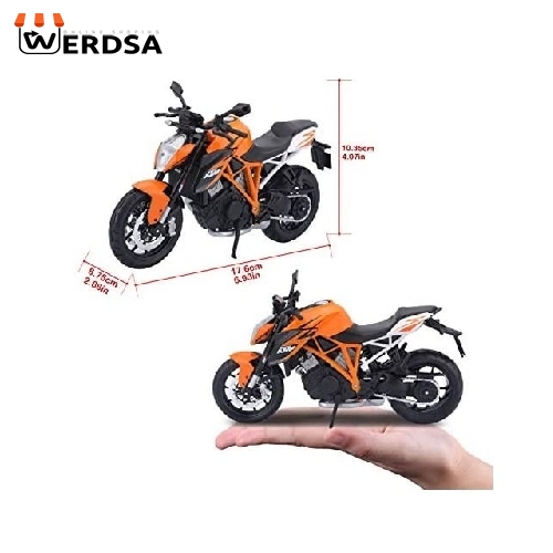 موتور بازی مایستو مدل KTM 1290 SUPER DUKE R 1/12