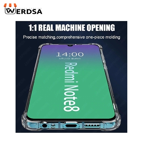 کاور مدل ژله ای کپسول دار مناسب برای تمامي گوشی موبایل شیائومی Redmi note 8 pro / note8pro