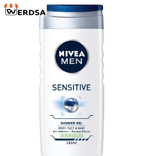 شامپو مو و بدن نیوا مدل Sensitive حجم 250 میلی لیتر