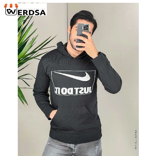 هودی بافت مردانه کلاه دار Nike مدل 30792