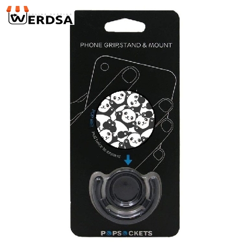 پایه نگهدارنده گوشی موبایل پاپ سوکت مدل Cute-Panda به همراه پاپ کلیپ