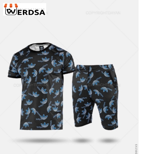 ست تیشرت و شلوارک مردانه Adidas مدل 30255