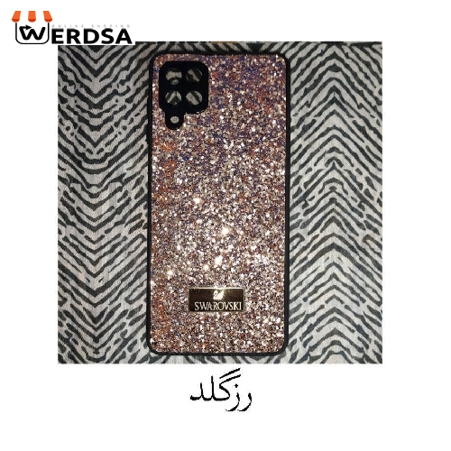کاور قاب ناب مدل Swarovski مناسب برای تمامی گوشی موبایل سامسونگ Galaxy A12 4G / A12 5G / M12 / F12