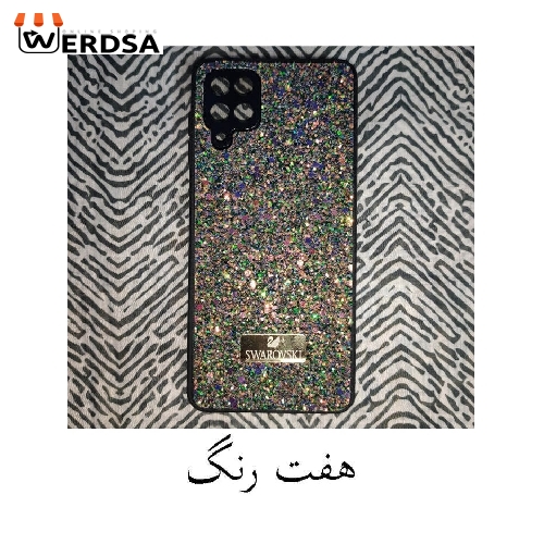 کاور قاب ناب مدل Swarovski مناسب برای تمامی گوشی موبایل سامسونگ Galaxy A12 4G / A12 5G / M12 / F12