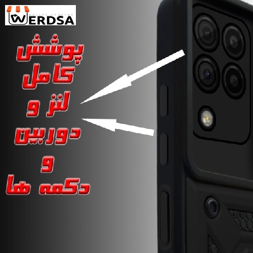 کاور کینگ پاور مدل KD21 مناسب برای تمامی گوشی موبایل سامسونگ Galaxy A12