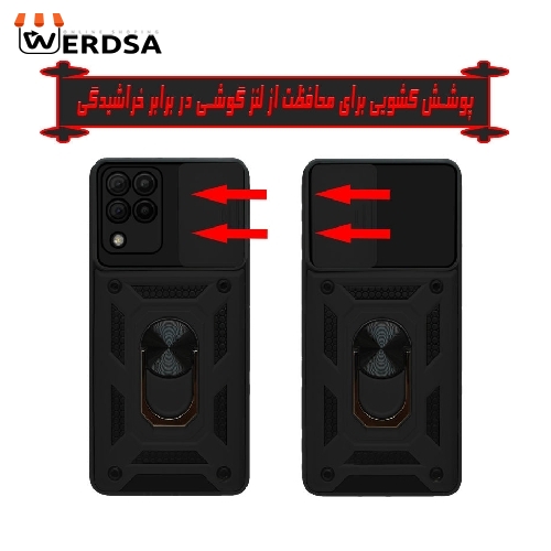 کاور کینگ پاور مدل KD21 مناسب برای تمامی گوشی موبایل سامسونگ Galaxy A12