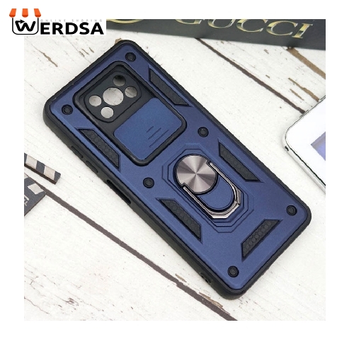 کاور قاب تک مدل استندی کد Guard-08 مناسب برای تمامی گوشی موبایل شیائومی Poco X3