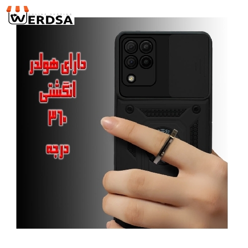 کاور کینگ پاور مدل KD21 مناسب برای تمامی گوشی موبایل سامسونگ Galaxy A12