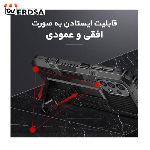 کاور ونزو مدل Dexter مناسب برای تمامی گوشی موبایل سامسونگ Galaxy A73