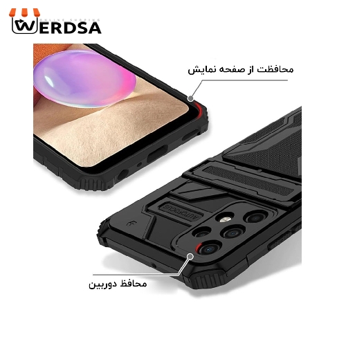 کاور ونزو مدل Hunter مناسب برای تمامی گوشی موبایل سامسونگ Galaxy A52 4G / A52 5G / A52S