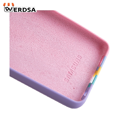 کاور کلاسیک طرح رنگین کمانی مدل سیلیکون مناسب برای  تمامی  گوشی موبایل سامسونگ Galaxy A13 4G / A32 5G / A23 4G