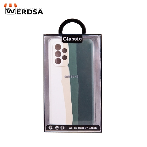 کاور کلاسیک طرح رنگین کمانی مدل سیلیکون مناسب برای  تمامی  گوشی موبایل سامسونگ Galaxy A13 4G / A32 5G / A23 4G