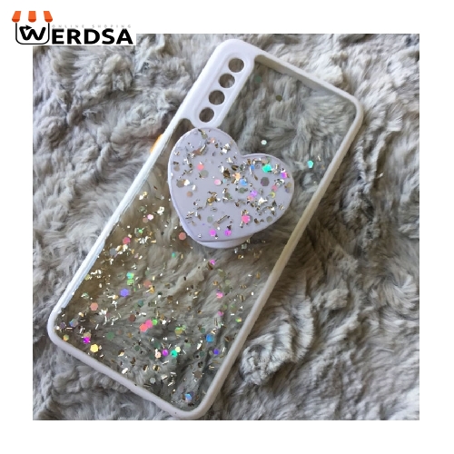 کاور مدل دایاموند کد S4253 مناسب برای تمامی گوشی موبایل سامسونگ Galaxy A50s / A50 / A30s / A505 به همراه پایه نگهدارنده