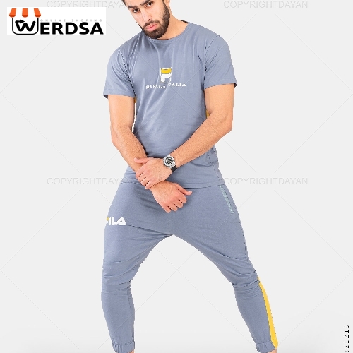 ست تیشرت و شلوار مردانه Fila مدل 21210