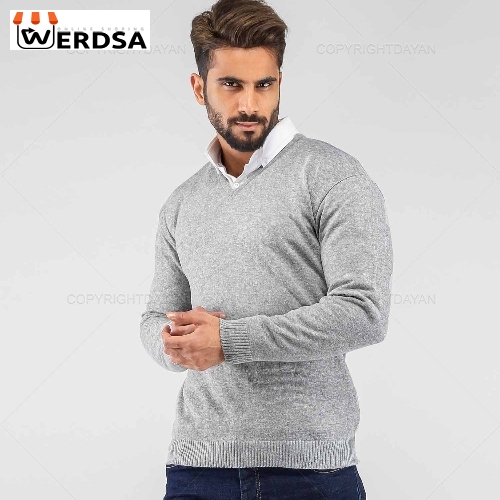 بافت مردانه یقه هفت Zara مدل 16646