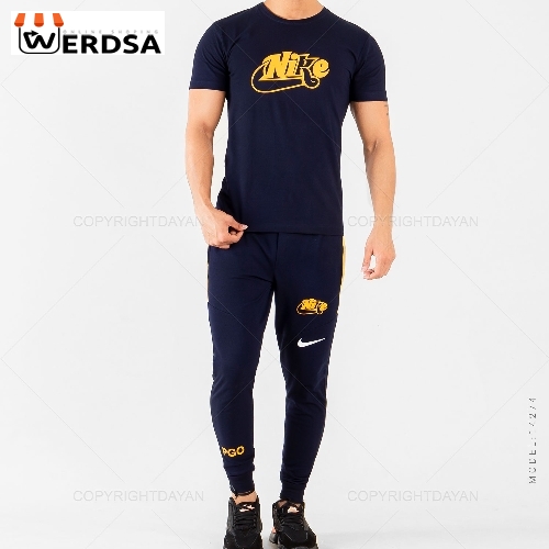 ست تیشرت و شلوار مردانه Nike مدل 14274