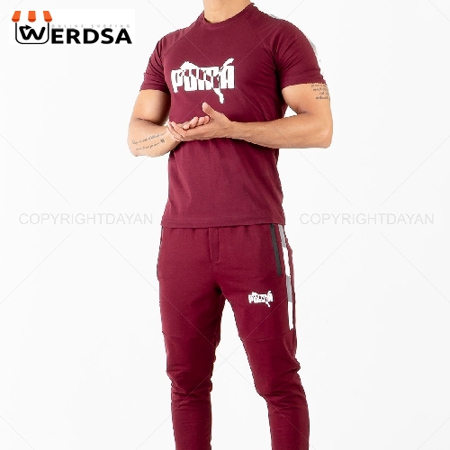 ست تیشرت و شلوار مردانه Puma مدل 14257