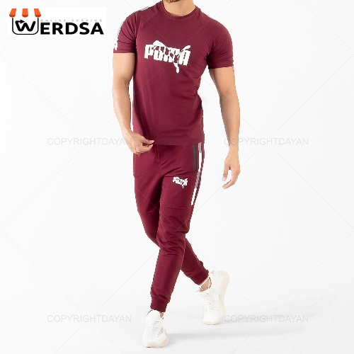 ست تیشرت و شلوار مردانه Puma مدل 14257