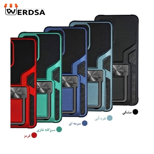 کاور قاب تک مدل استندی کد Guard-08 مناسب برای تمامی گوشی موبایل شیائومی Redmi Note 10S