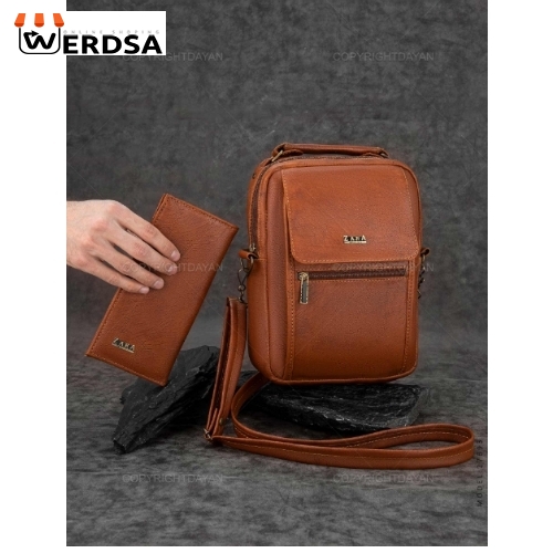 ست کیف دوشی و کیف پالتویی Zara مدل 27693