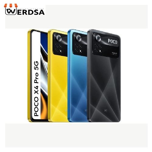 گوشی موبایل شیائومی مدل Poco X4 Pro 5G 2201116PG دو سیم کارت ظرفیت 256 گیگابایت و رم 8 گیگابایت