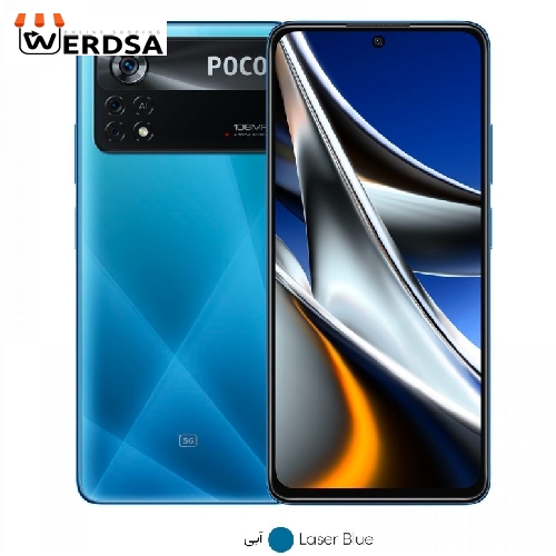 گوشی موبایل شیائومی مدل Poco X4 Pro 5G 2201116PG دو سیم کارت ظرفیت 256 گیگابایت و رم 8 گیگابایت