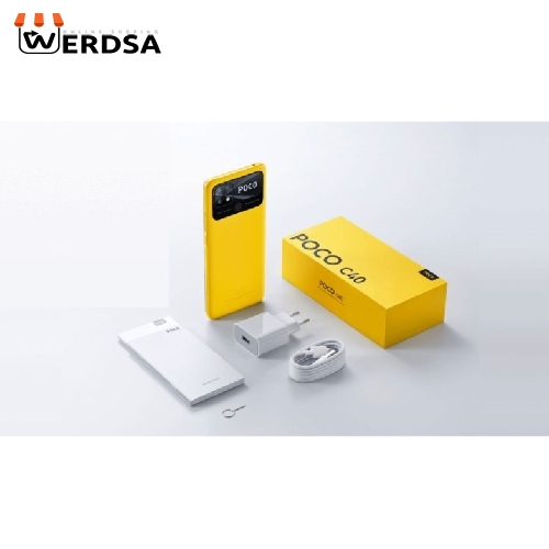 گوشی موبایل شیائومی مدل Poco C40 دو سیم کارت ظرفیت 64 گیگابایت و رم 4 گیگابایت- گلوبال